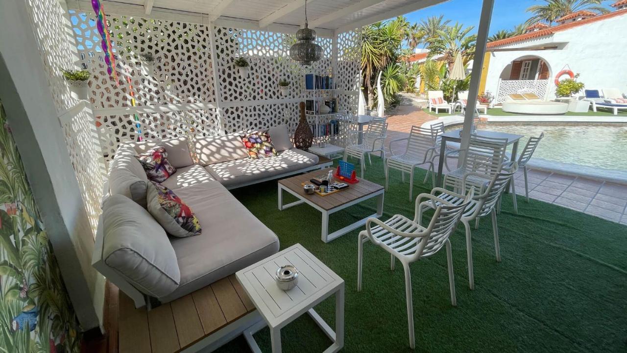 Rainbow Golf Bungalows, Gay Men-Only Resort Maspalomas  Exterior photo